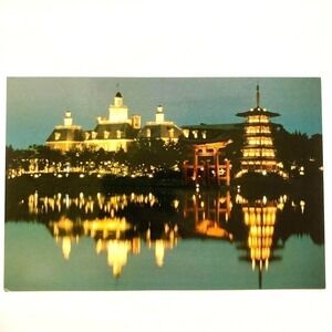 JAPAN Pavilion Epcot Walt Disney World 6x4 Postcard